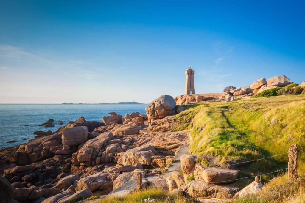 Villa Le Penty Du Peulven Plestin-les-Grèves Esterno foto