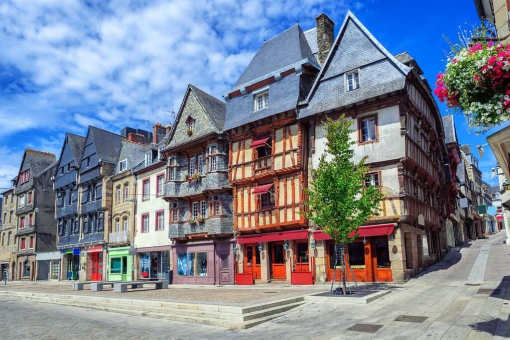 Villa Le Penty Du Peulven Plestin-les-Grèves Esterno foto